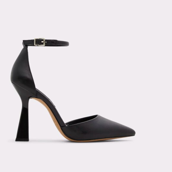 ALDO - Canadian Company - Lilya Heels - Black Leather - Size 10/41 - Picture 1 of 6